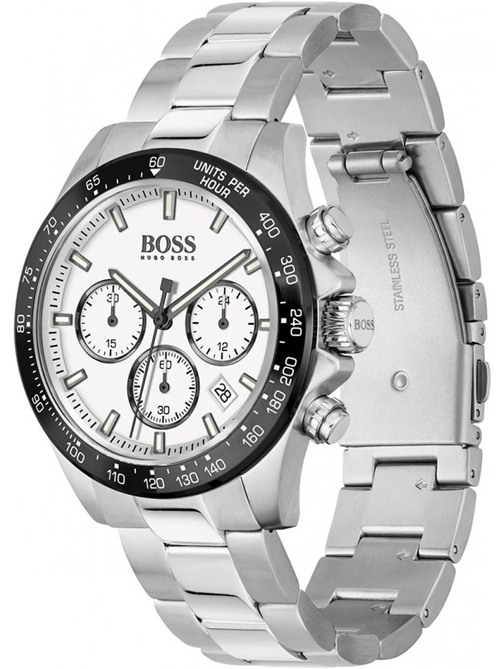 Hugo Boss Hero Silver Chronograph Men's Watch 1513875