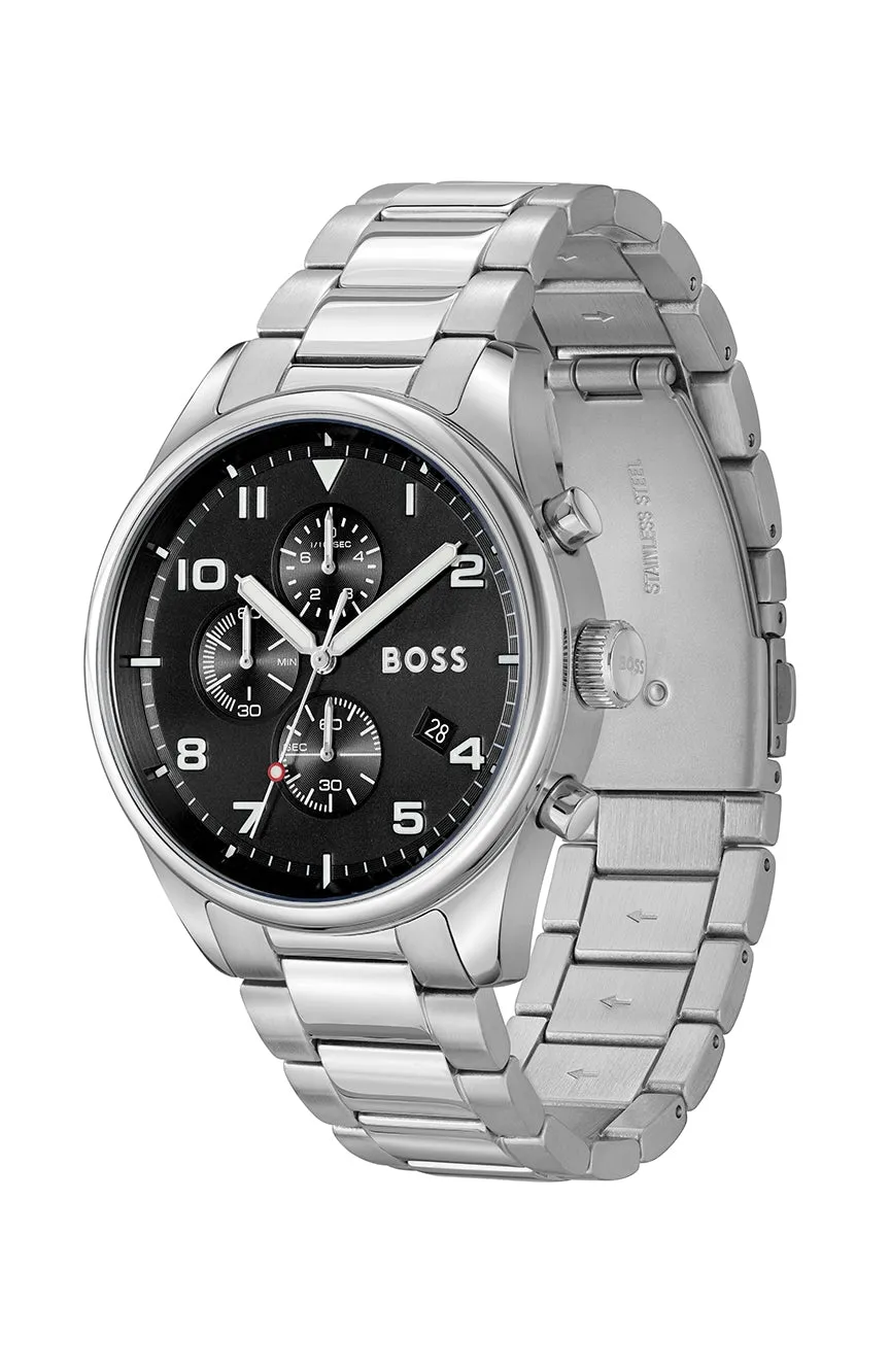 Hugo Boss Quartz Silver Chrograph Women's Watch 1514008