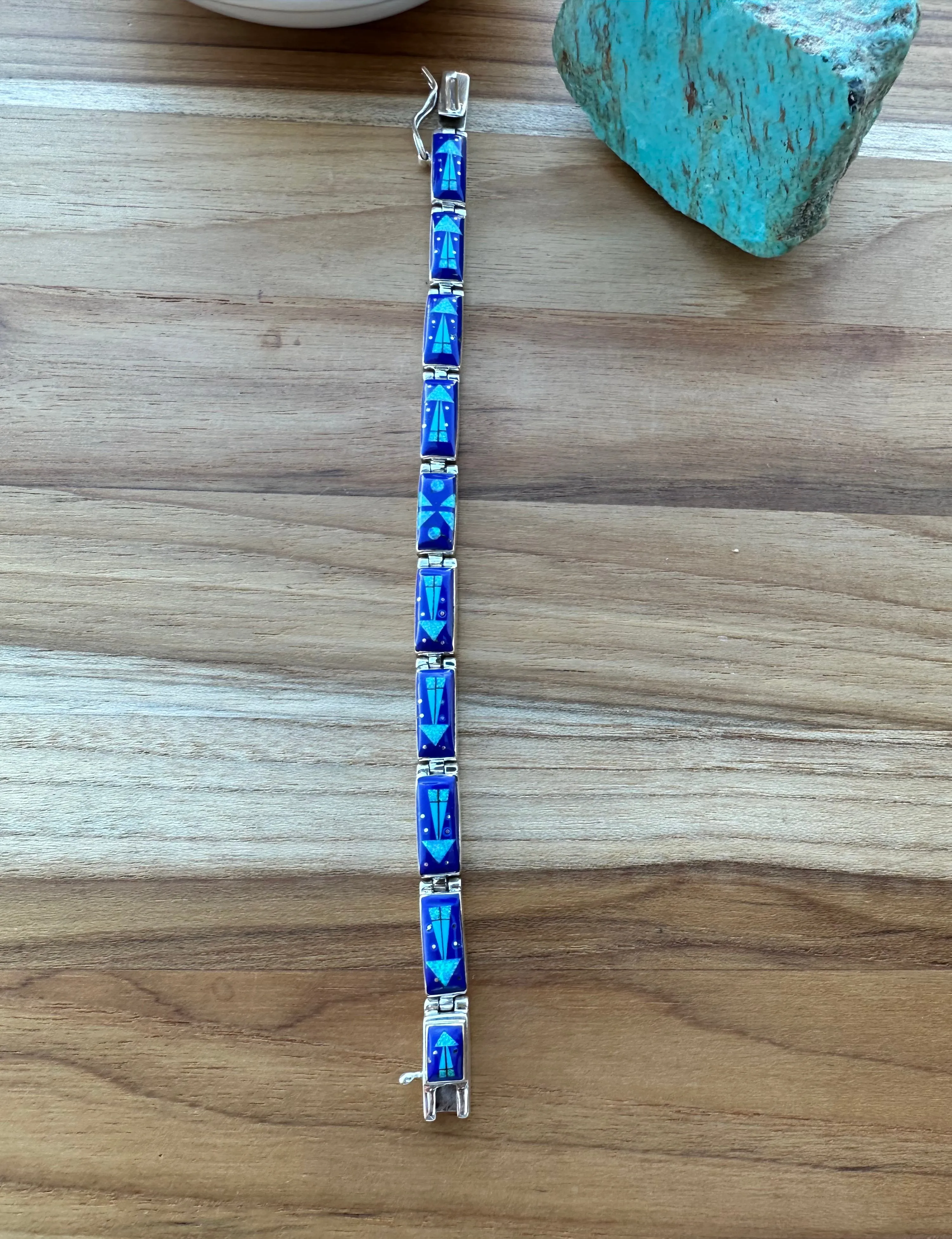 Inlay Link Bracelet