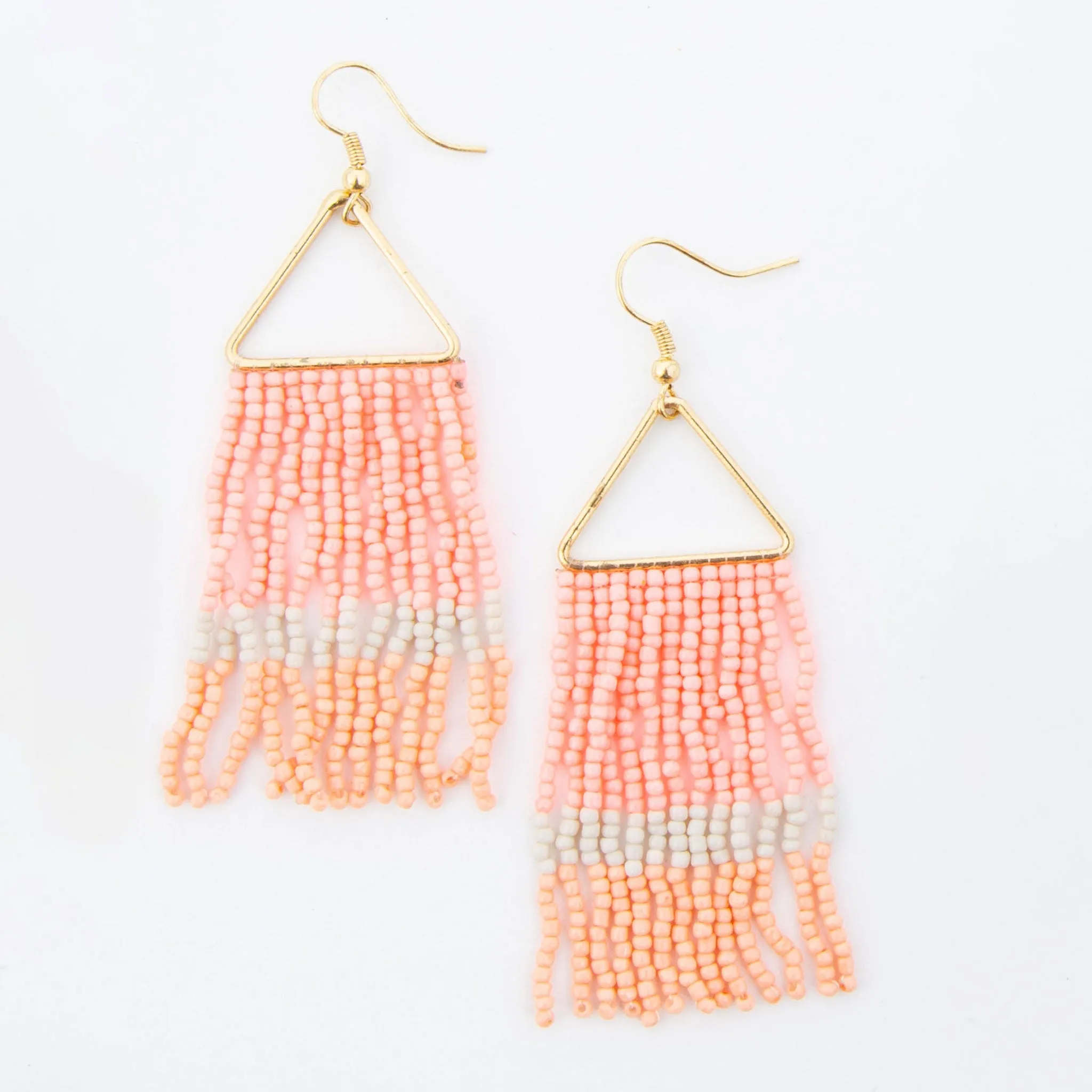 Irie Seed Bead Chandelier Earrings