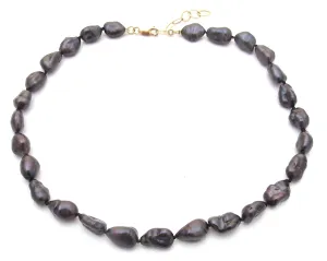 Keshi Pearl Collar Necklace
