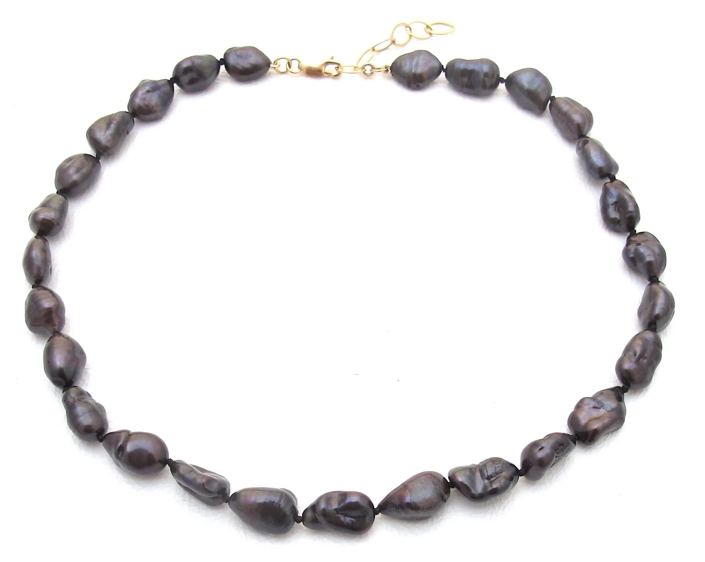 Keshi Pearl Collar Necklace