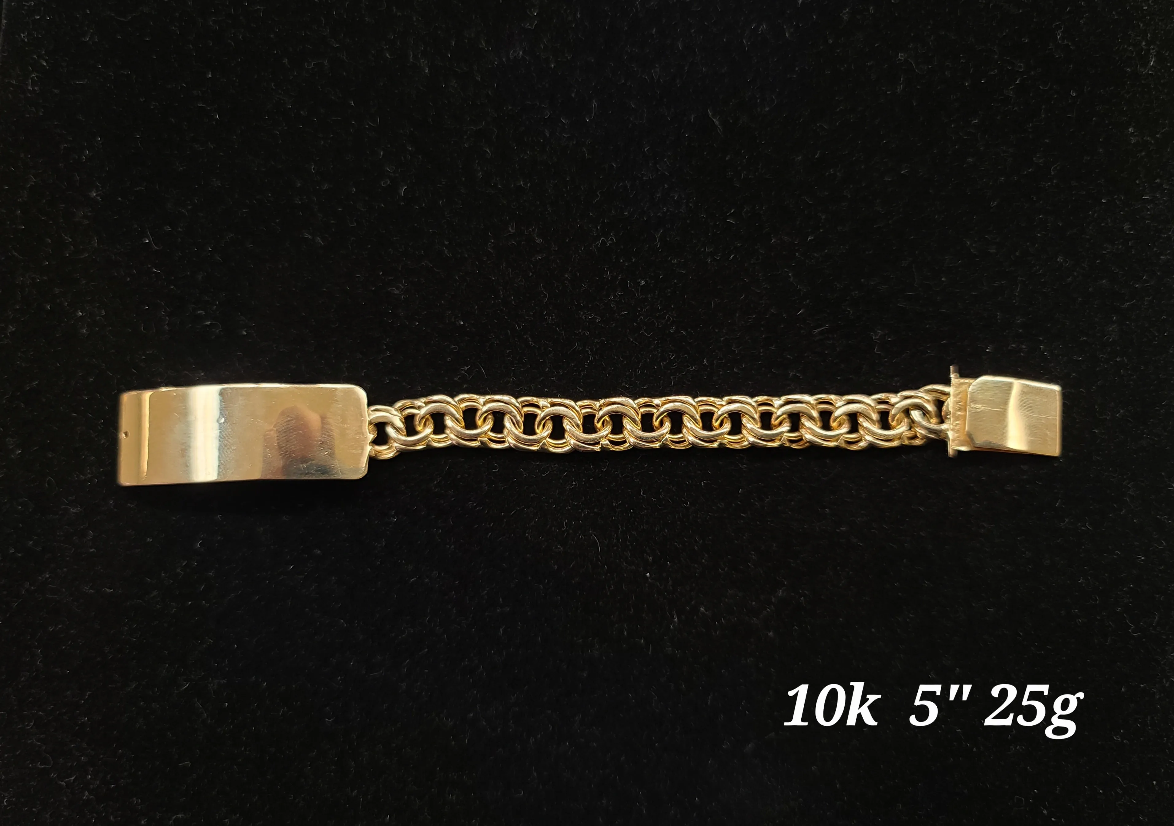 Kids Chino Link Gold Bracelets