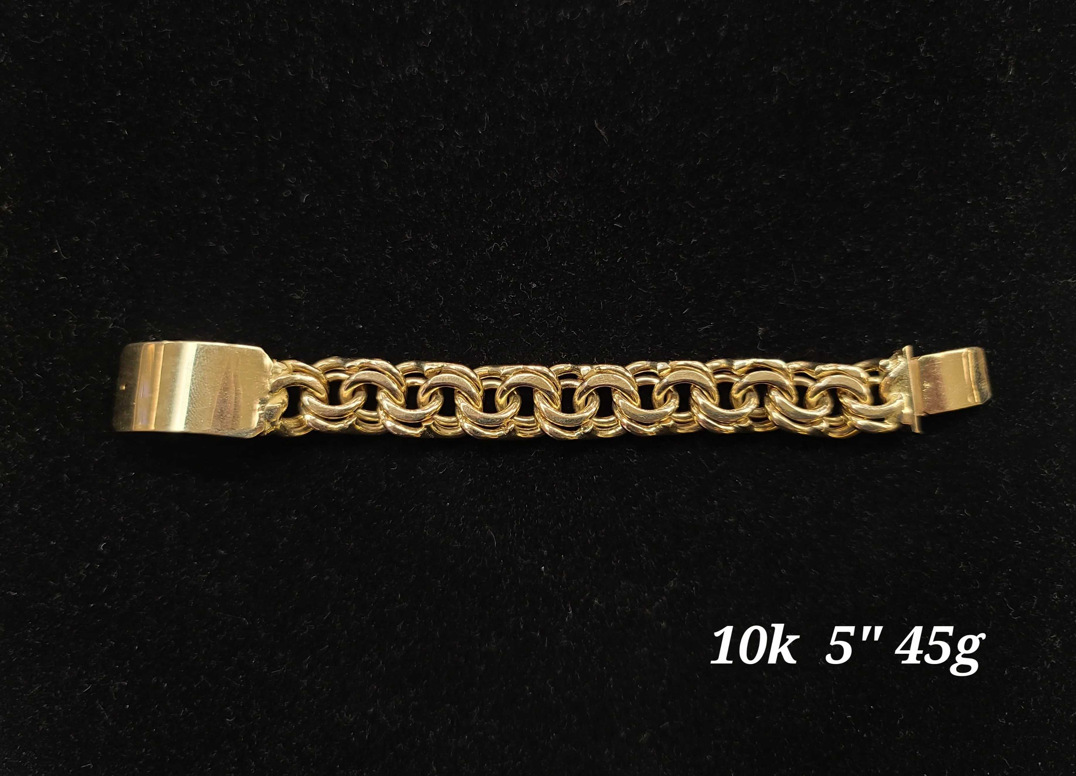 Kids Chino Link Gold Bracelets