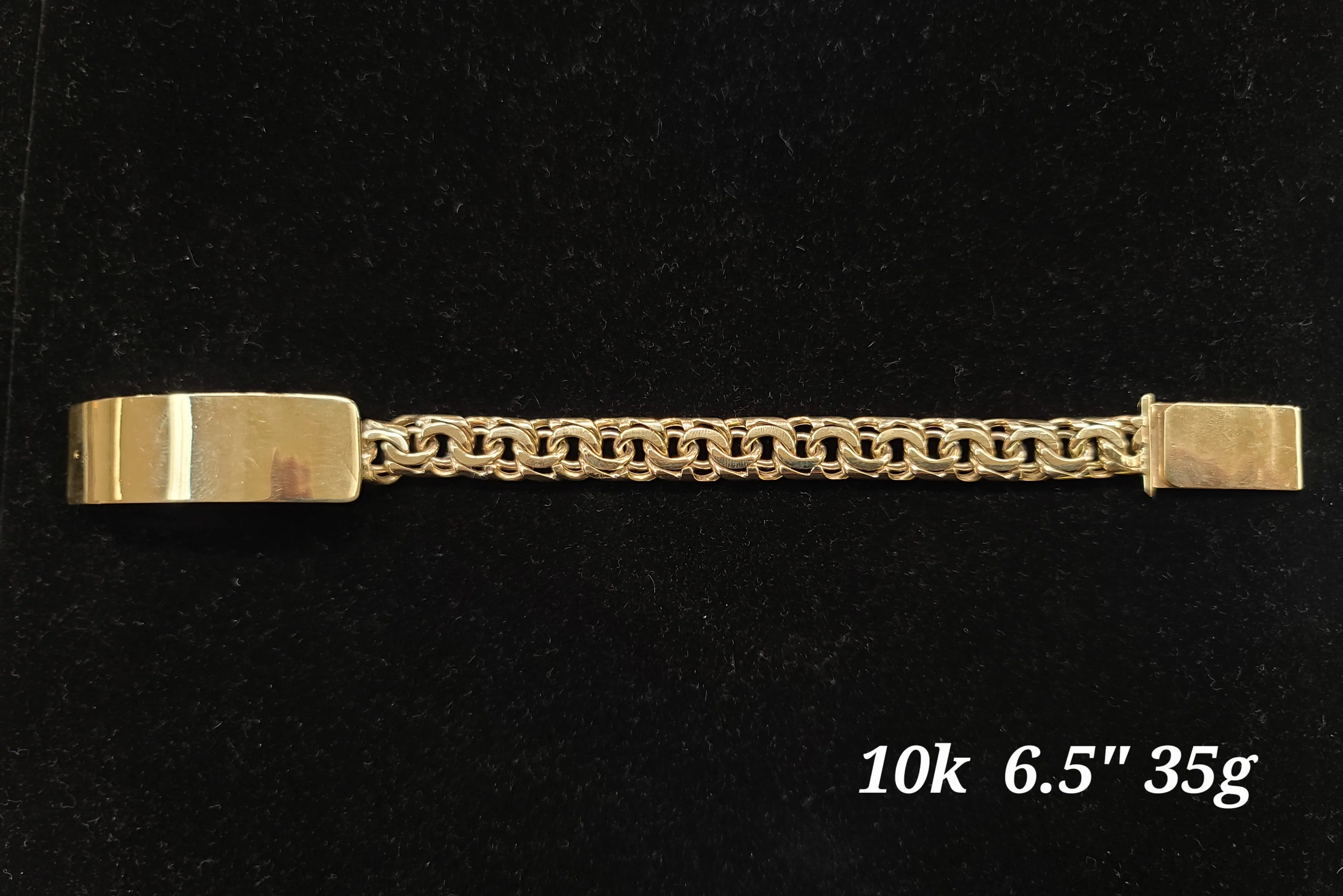 Kids Chino Link Gold Bracelets