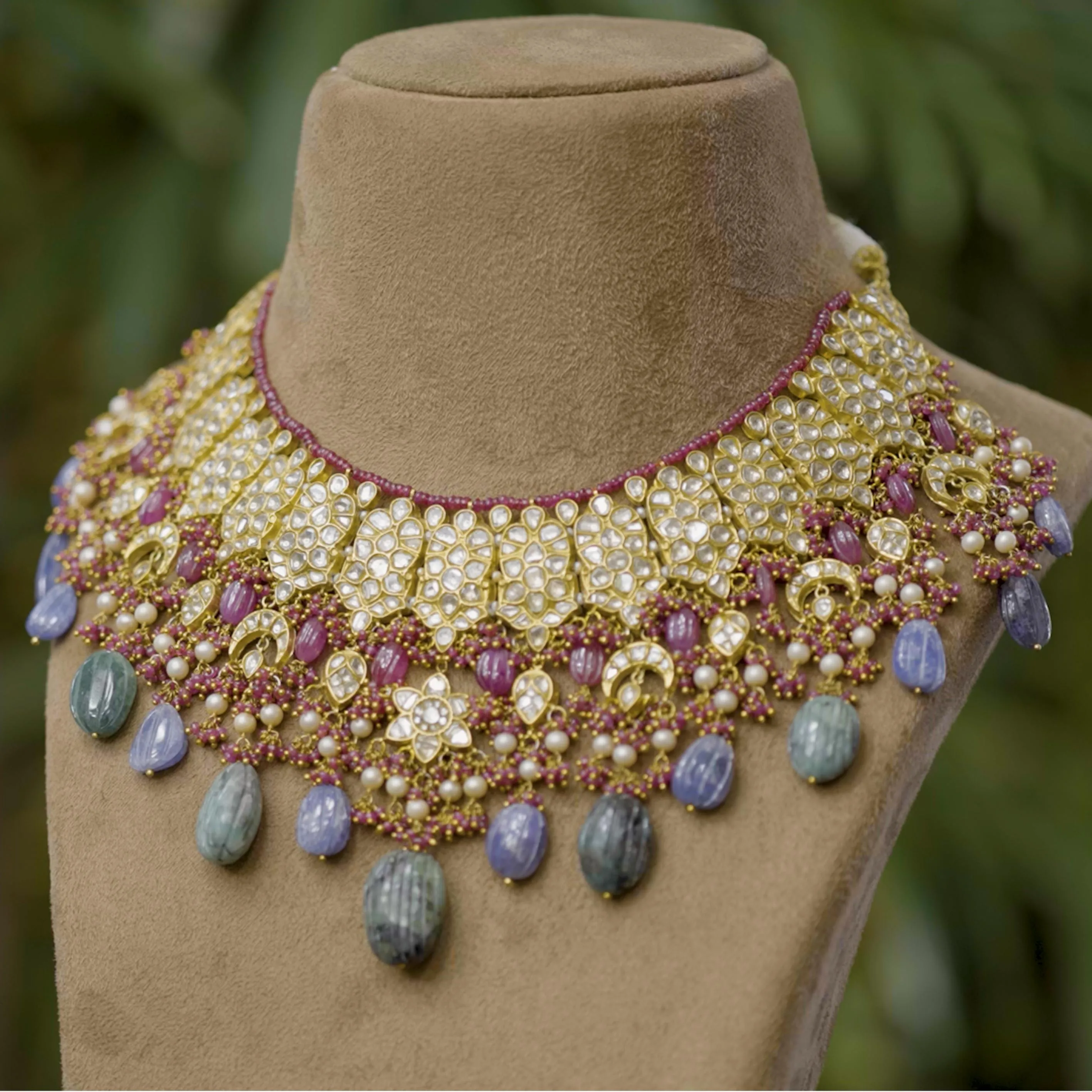 Kriti Sanon - Priyanjali Polki Necklace