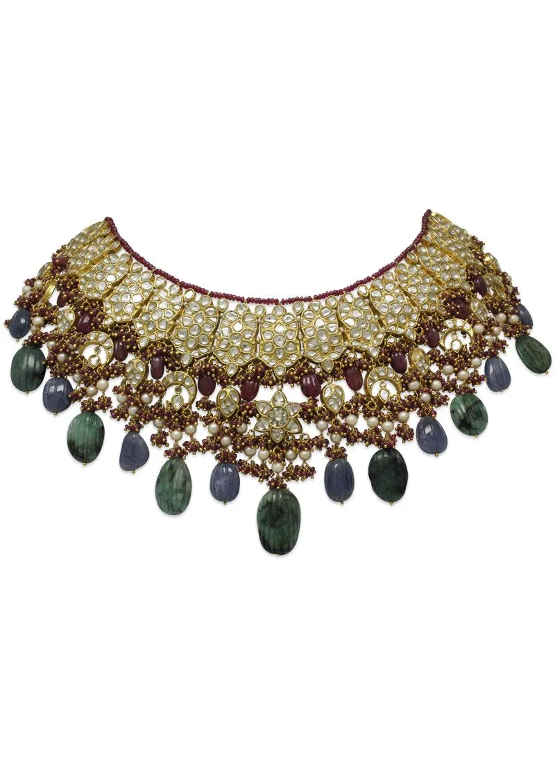 Kriti Sanon - Priyanjali Polki Necklace