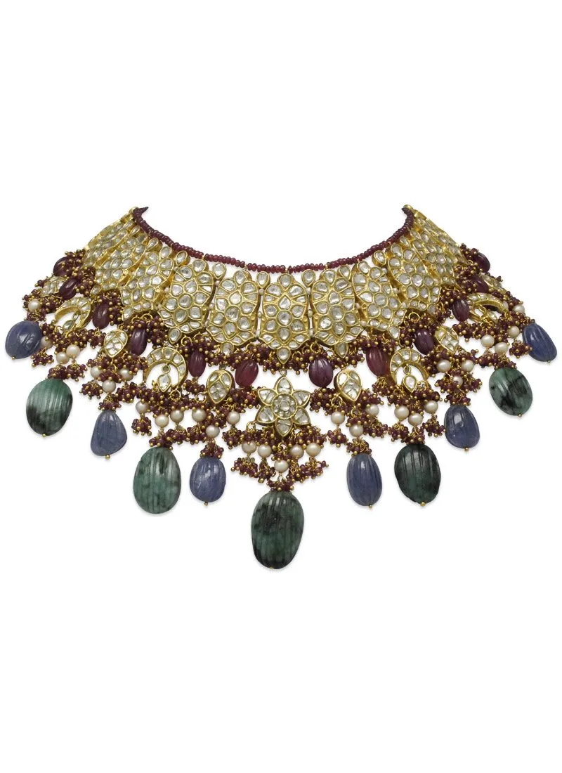 Kriti Sanon - Priyanjali Polki Necklace