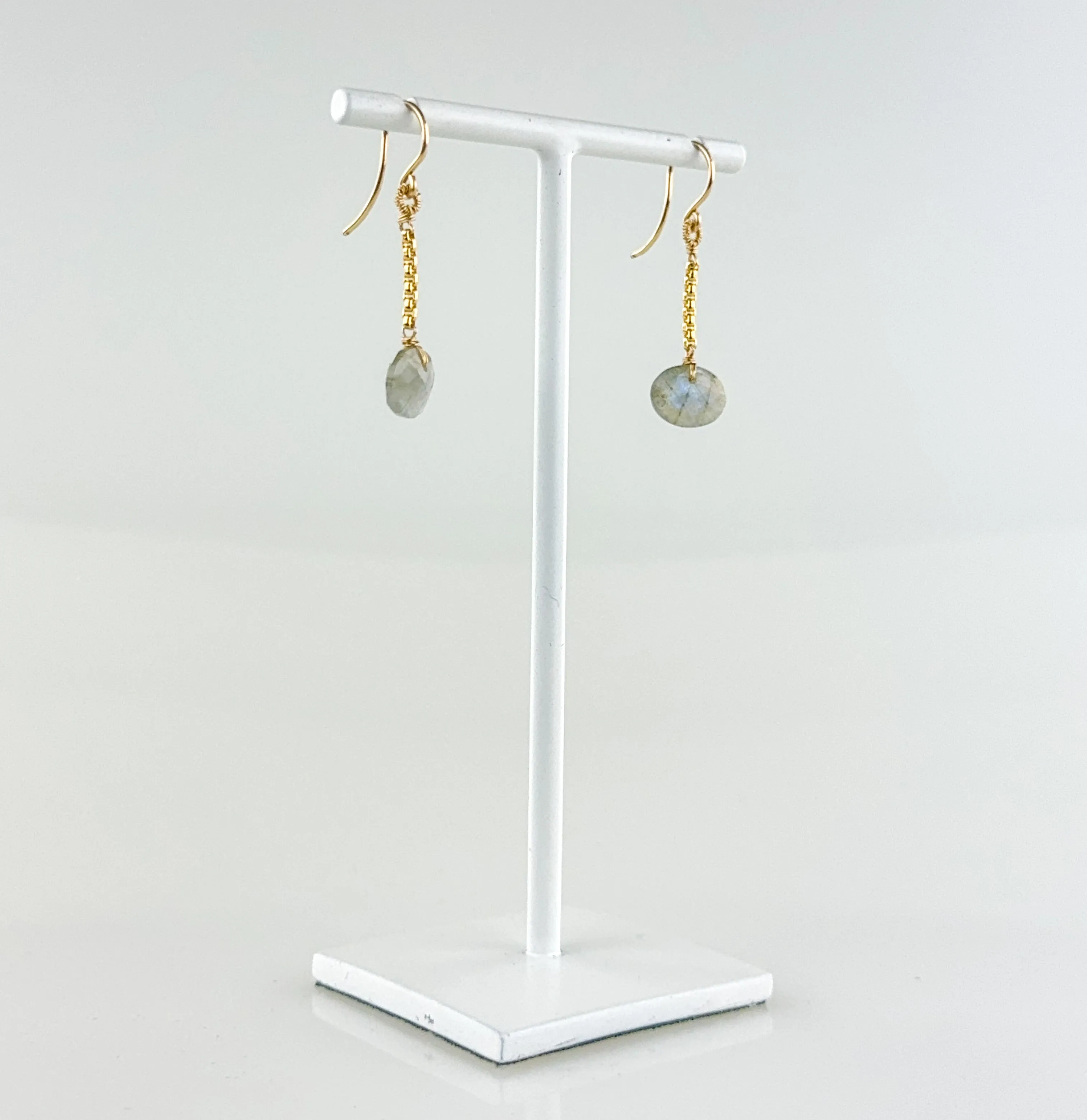 Labradorite Drop Earrings