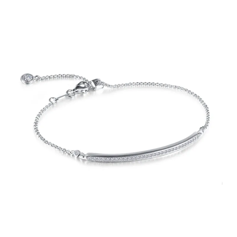 Lafonn 0.58 CTW Adjustable Bar Bracelet