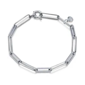 Lafonn 1.65 CTW Paperclip Bracelet