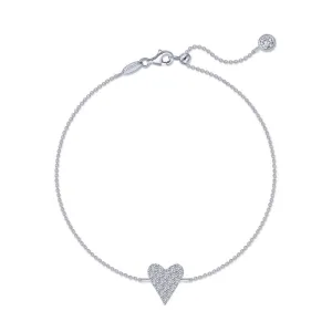 Lafonn Pave Heart Bracelet