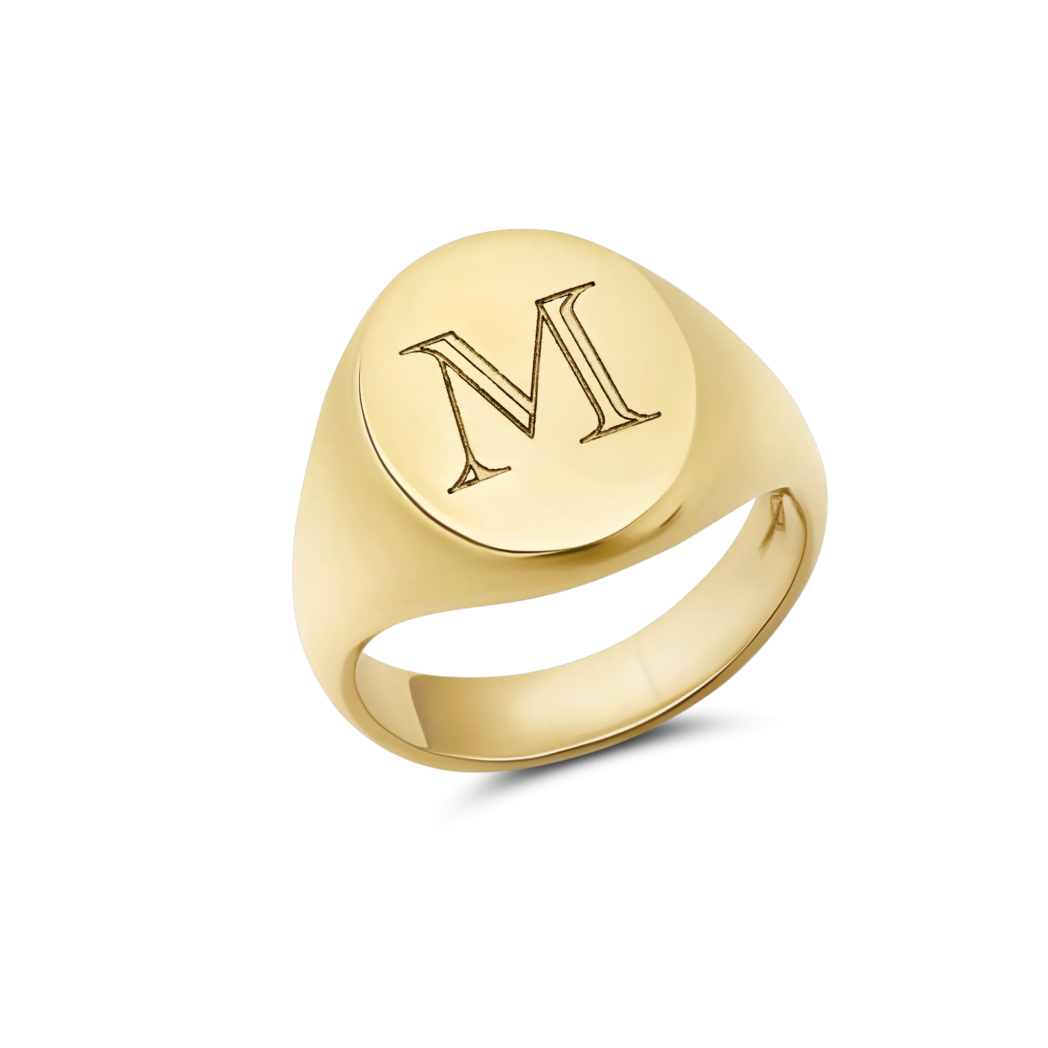 Large Disc Signet Ring