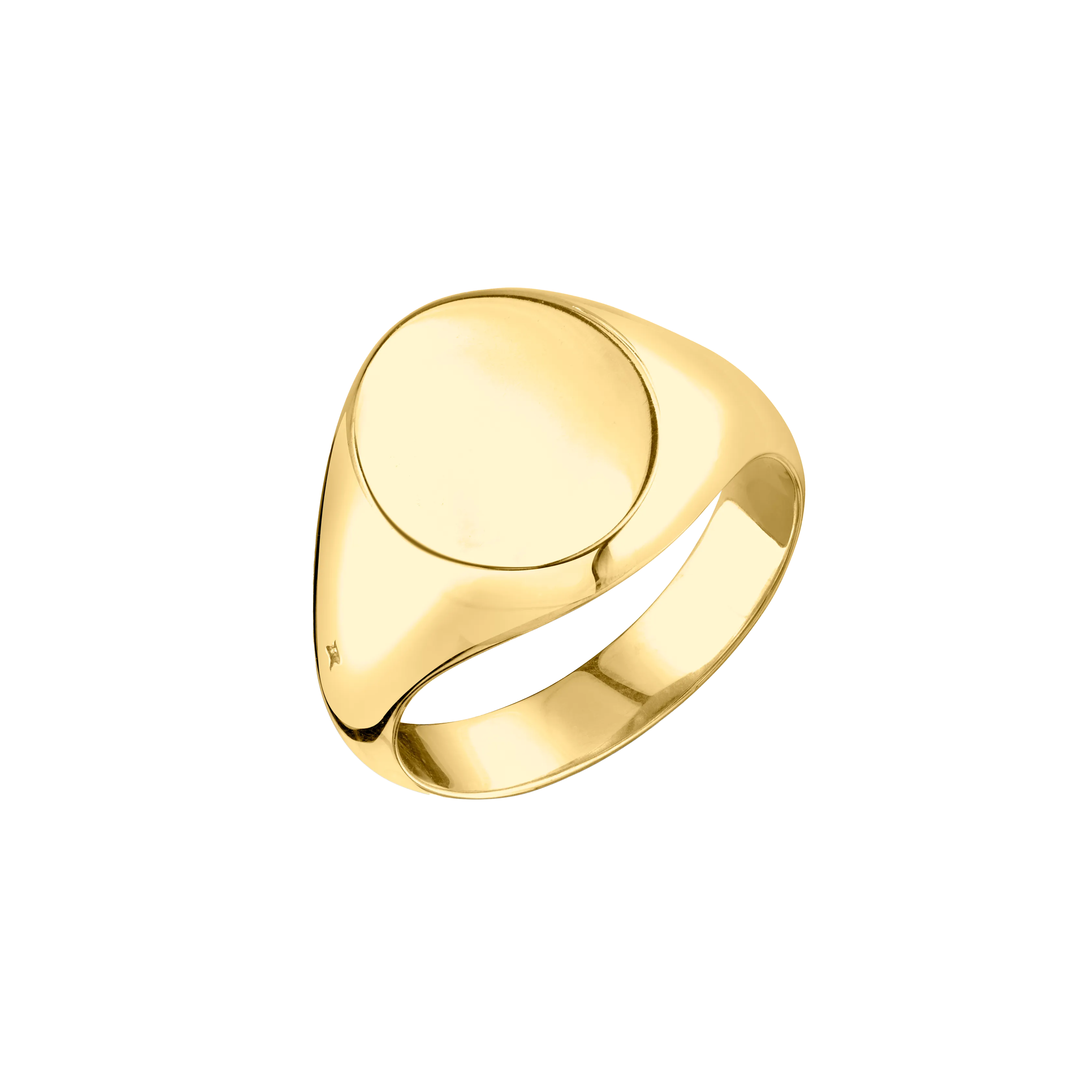 Large Disc Signet Ring