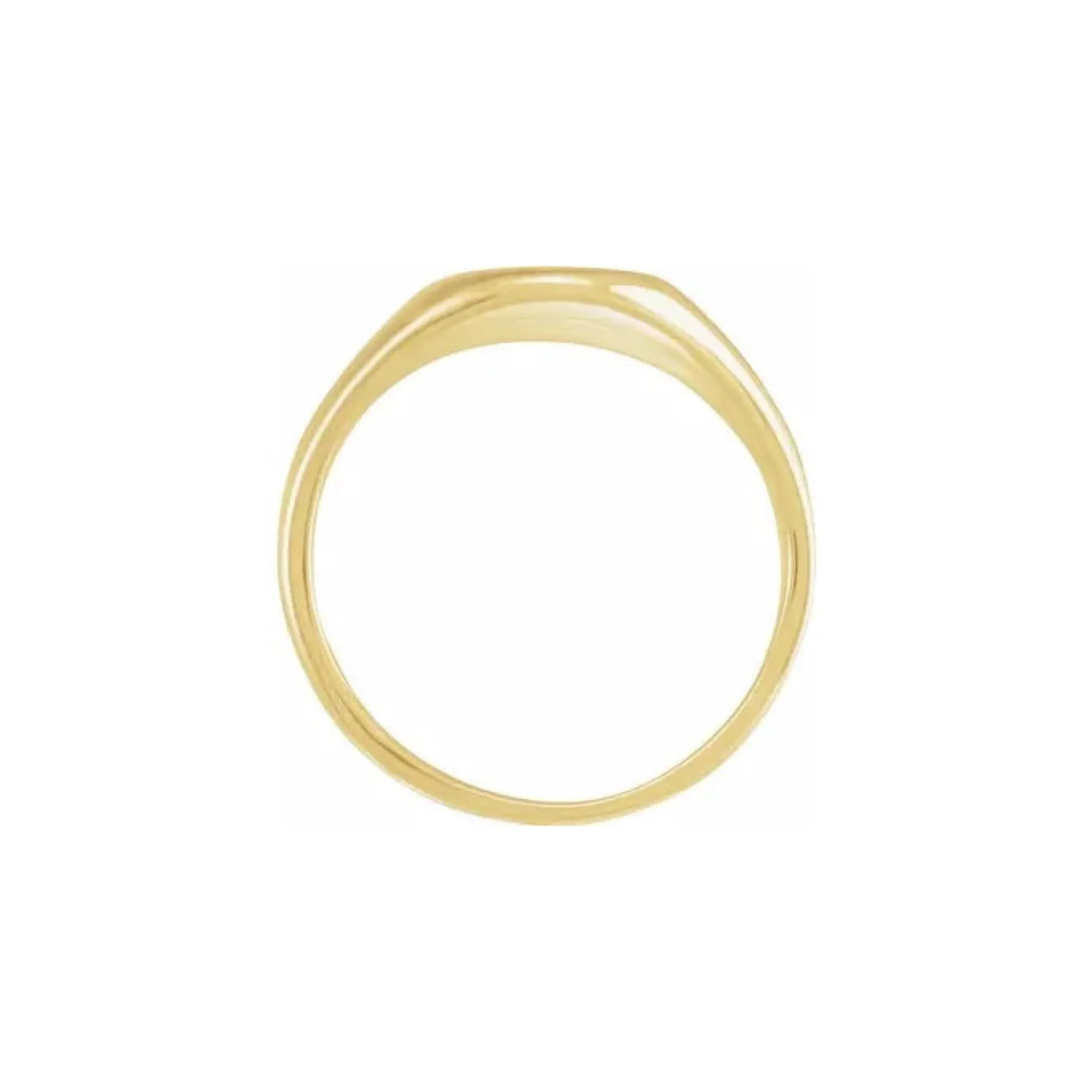 large oval signet ring