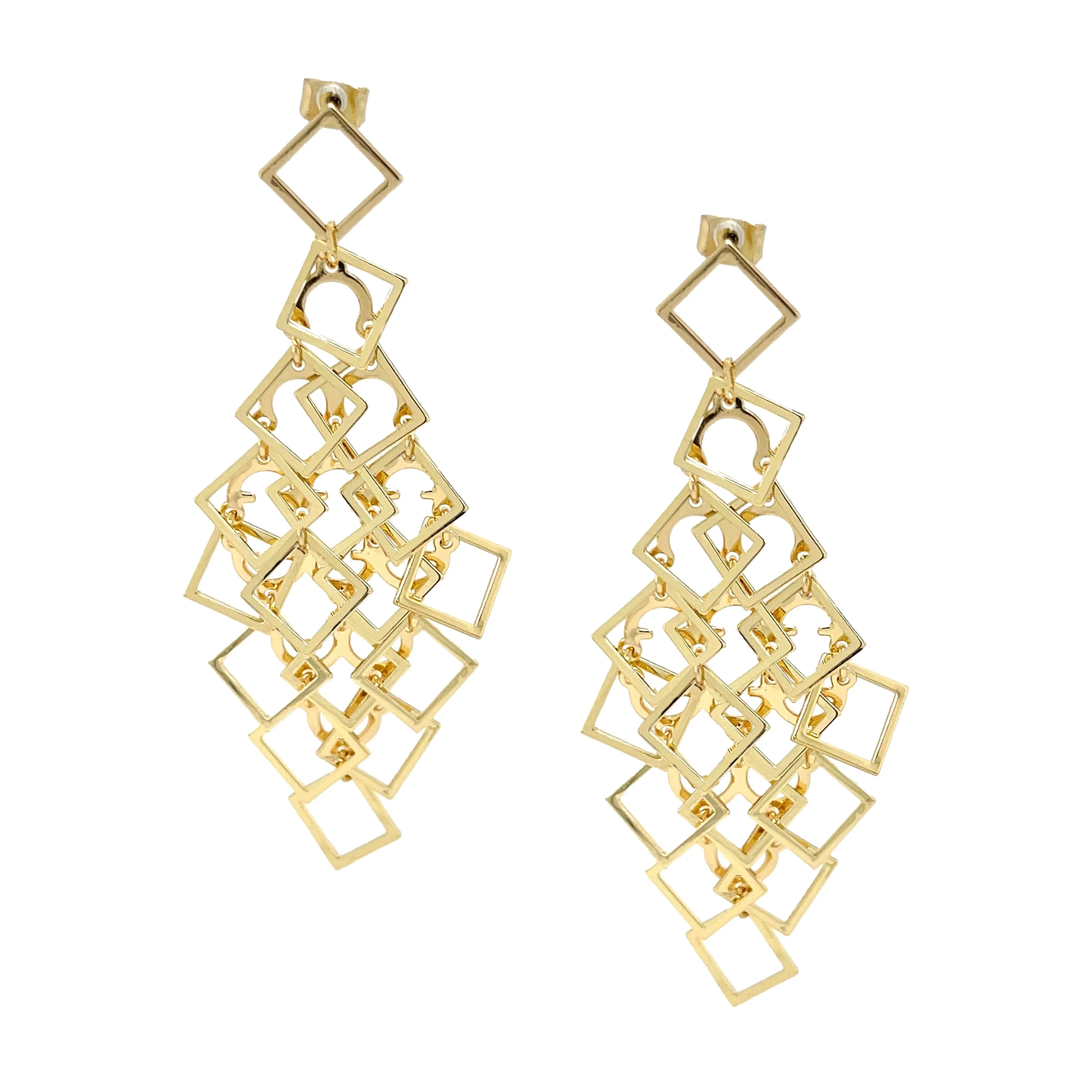 Layered Chandelier Earrings