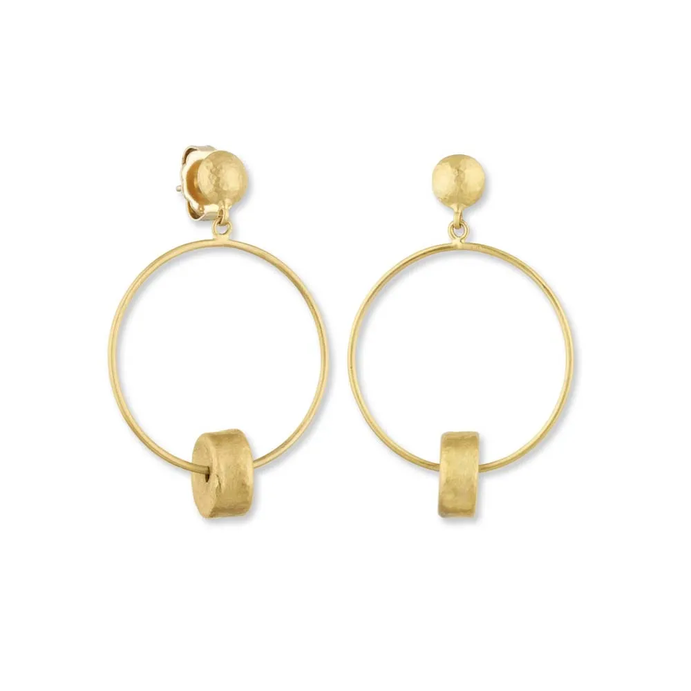 Lika Behar Drum Earrings