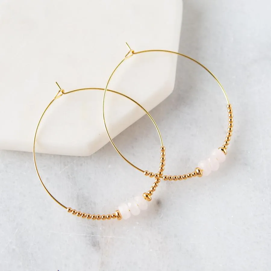 Lily Hoop Earrings