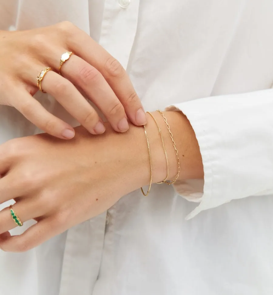 Link Bracelet 14K