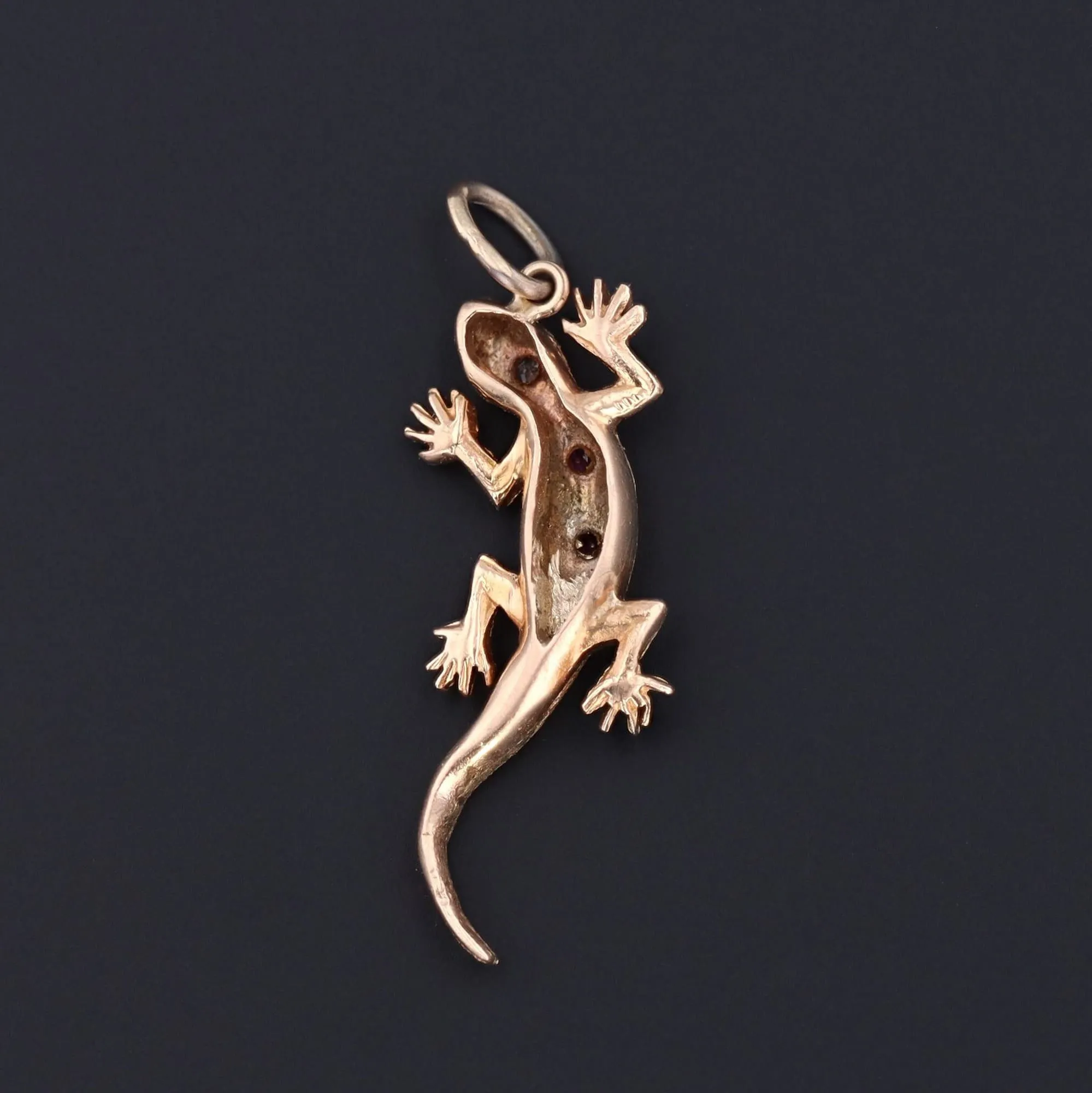 Lizard Charm | Antique Lizard Charm