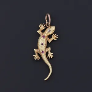 Lizard Charm | Antique Lizard Charm