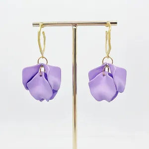 Louisa Petal Earrings (Lavender)