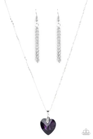 Love Hurts Purple Paparazzi Necklace