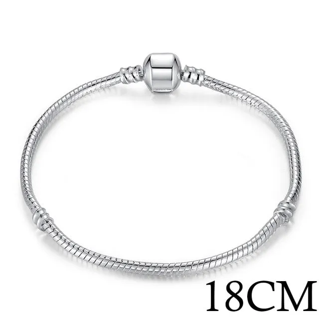 LOVE Snake Chain Bracelet