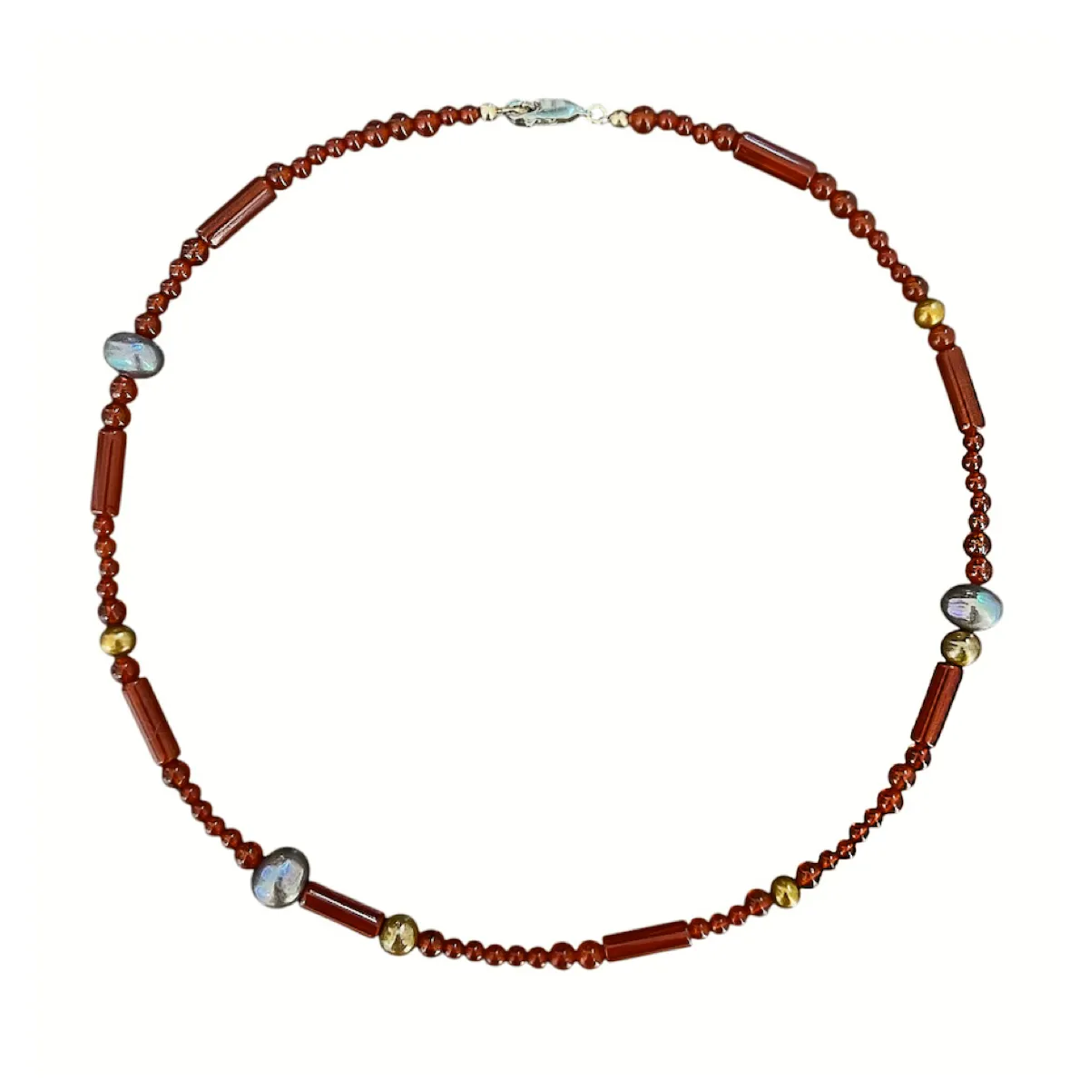 Lucent Pearl Collar Necklace