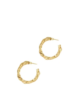 Melies Full Moon Hoop Earrings (Pair)