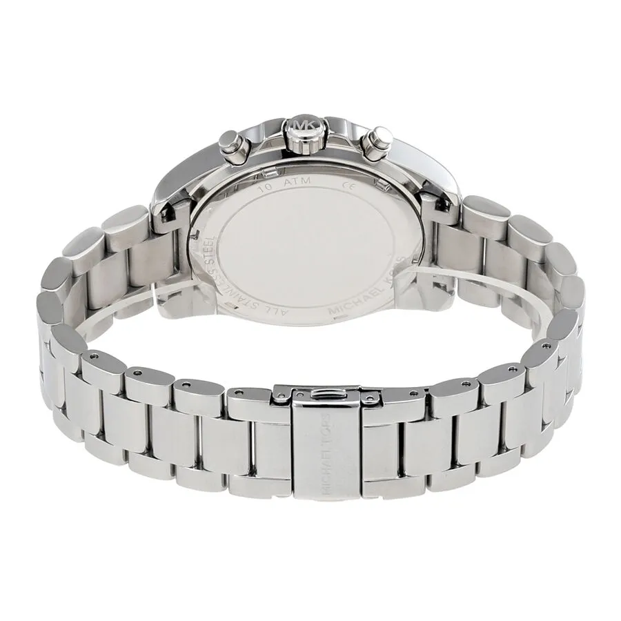 Michael Kors Bradshaw Silver Crystal Pave Dial Unisex Watch MK6320