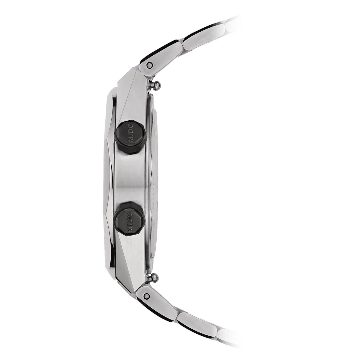 MIDO MULTIFORT 8 Two Crowns Black Dial on Bracelet