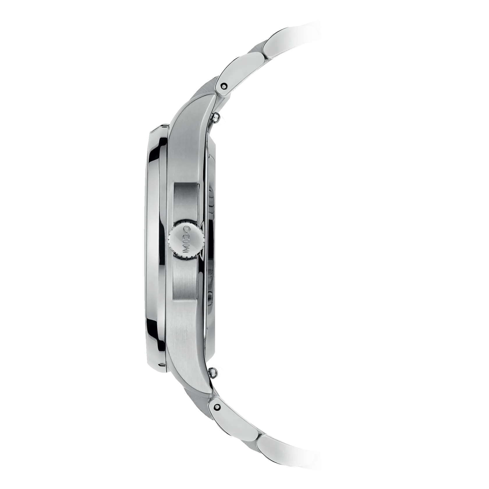 MIDO MULTIFORT TV 35mm BLACK ON BRACELET