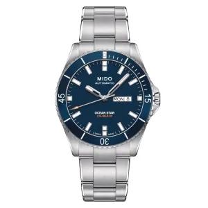MIDO OCEAN STAR 200 BLUE ON BRACELET