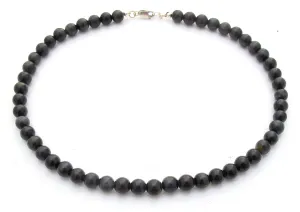 Mini Globe Tiger's Eye Collar Necklace
