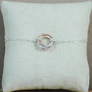 Mini Trio Bracelet - Mixed Metals