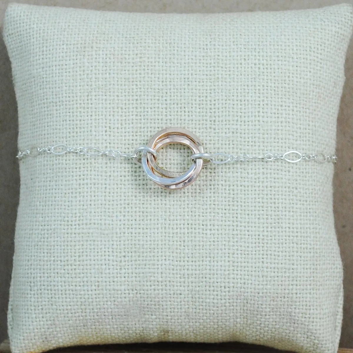 Mini Trio Bracelet - Mixed Metals