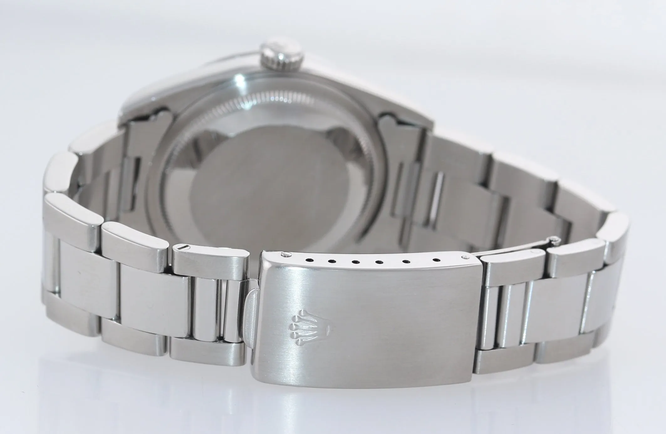 MINT Rolex DateJust 36mm 16220 Steel White Roman Date 36mm Oyster Watch