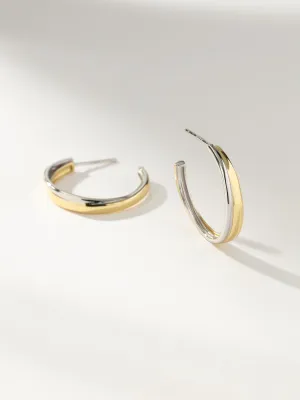 Mixed Hoop Earrings