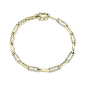Mixed Link Chain Bracelet