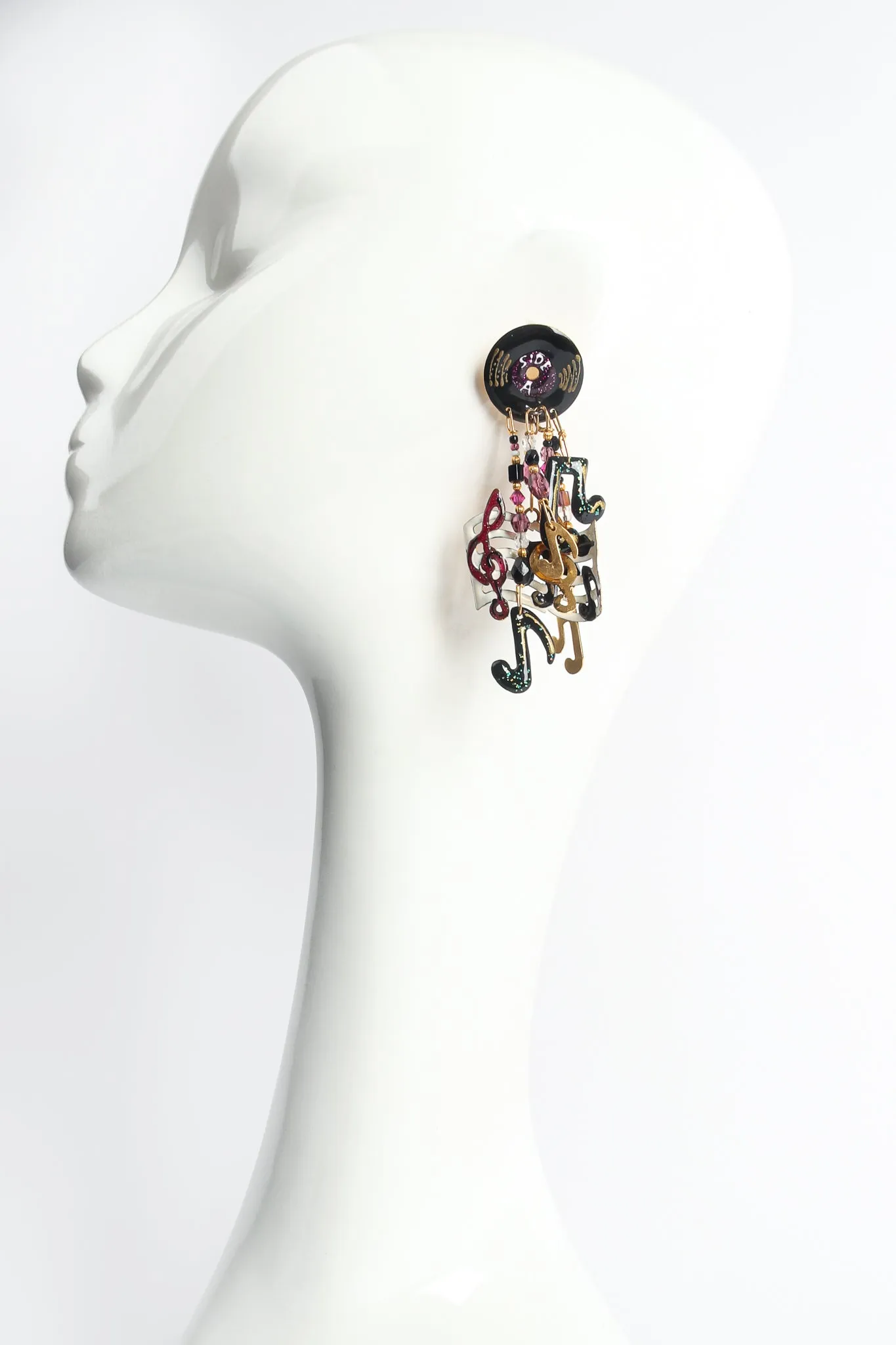 Music Medley Record Earrings