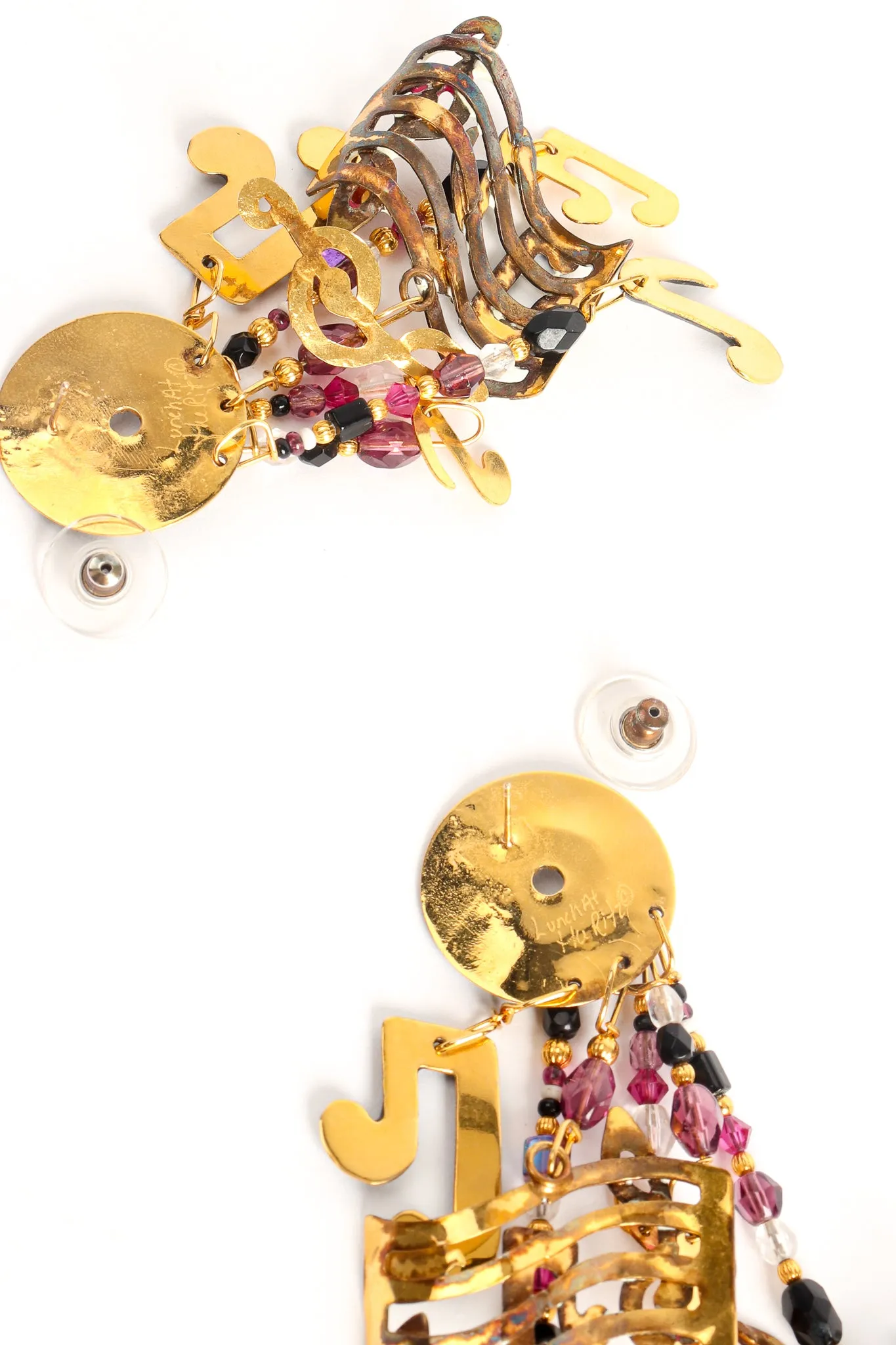 Music Medley Record Earrings
