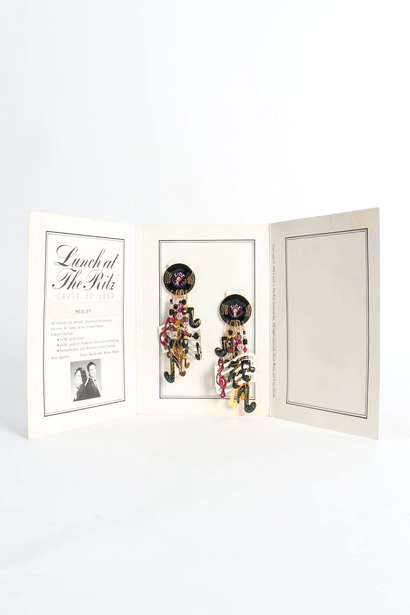 Music Medley Record Earrings
