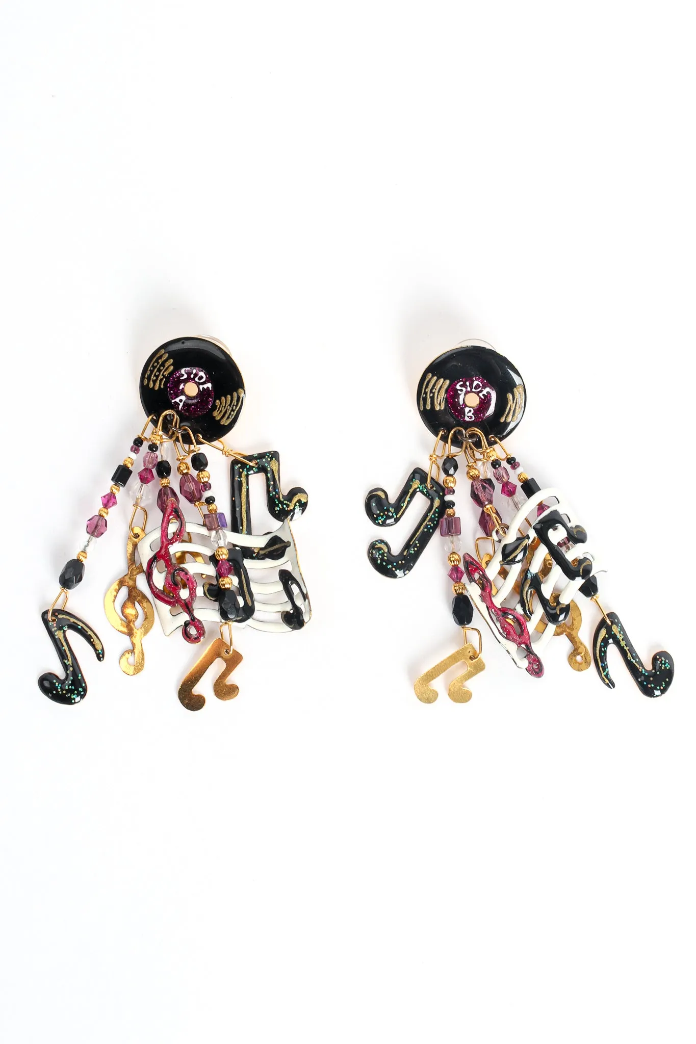 Music Medley Record Earrings