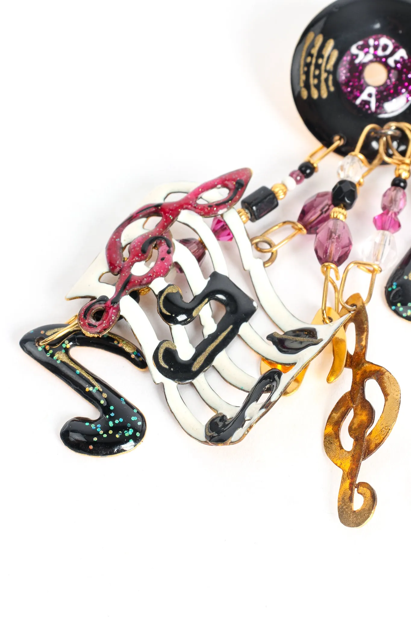 Music Medley Record Earrings