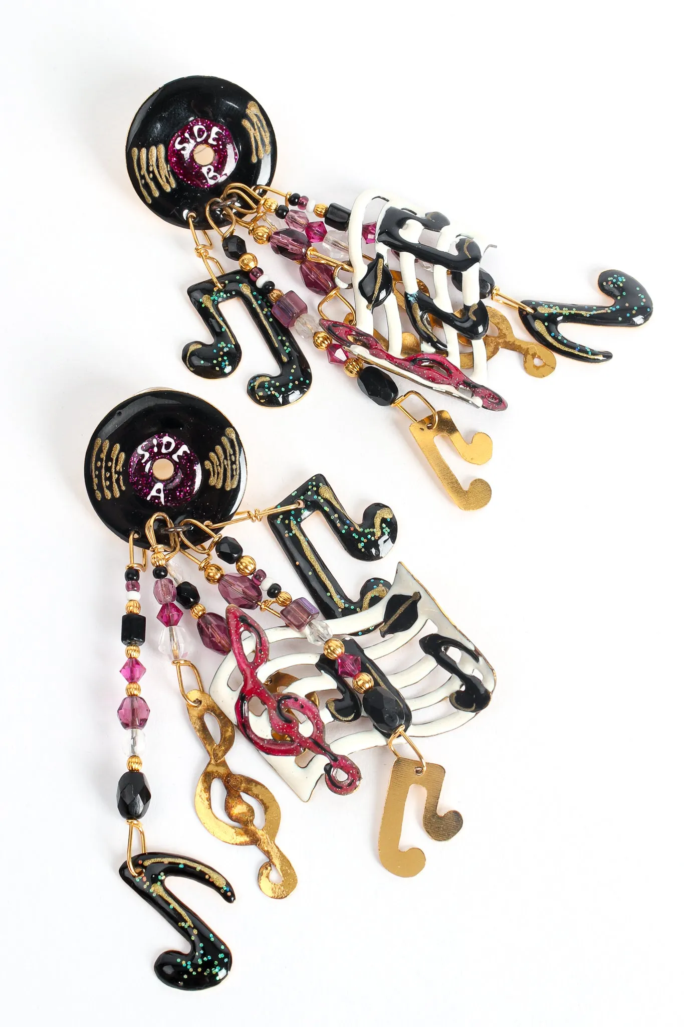 Music Medley Record Earrings