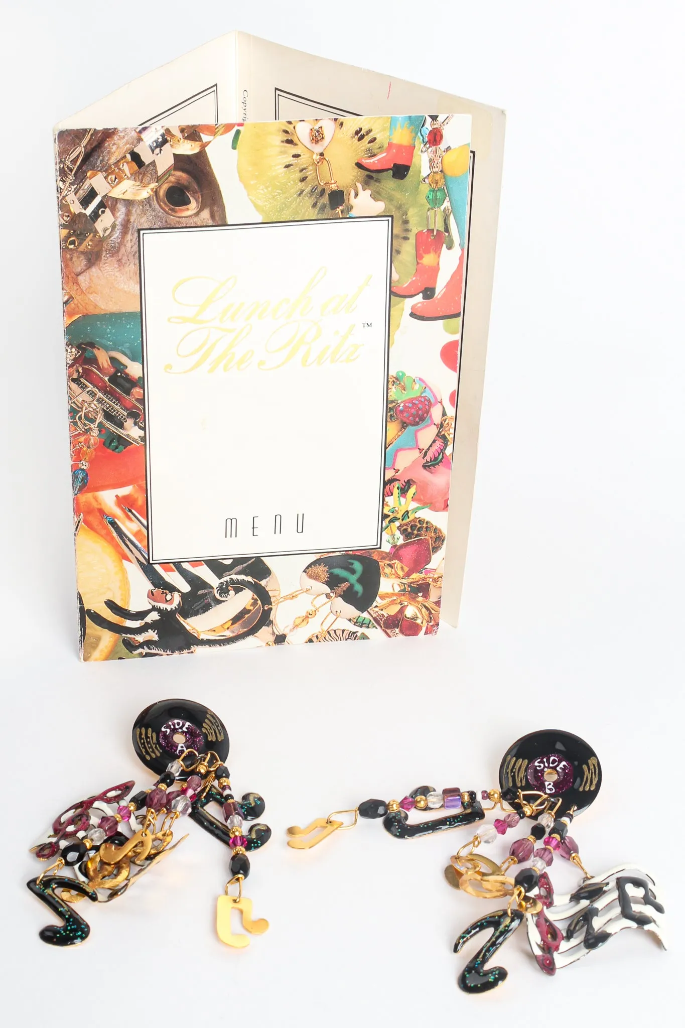 Music Medley Record Earrings