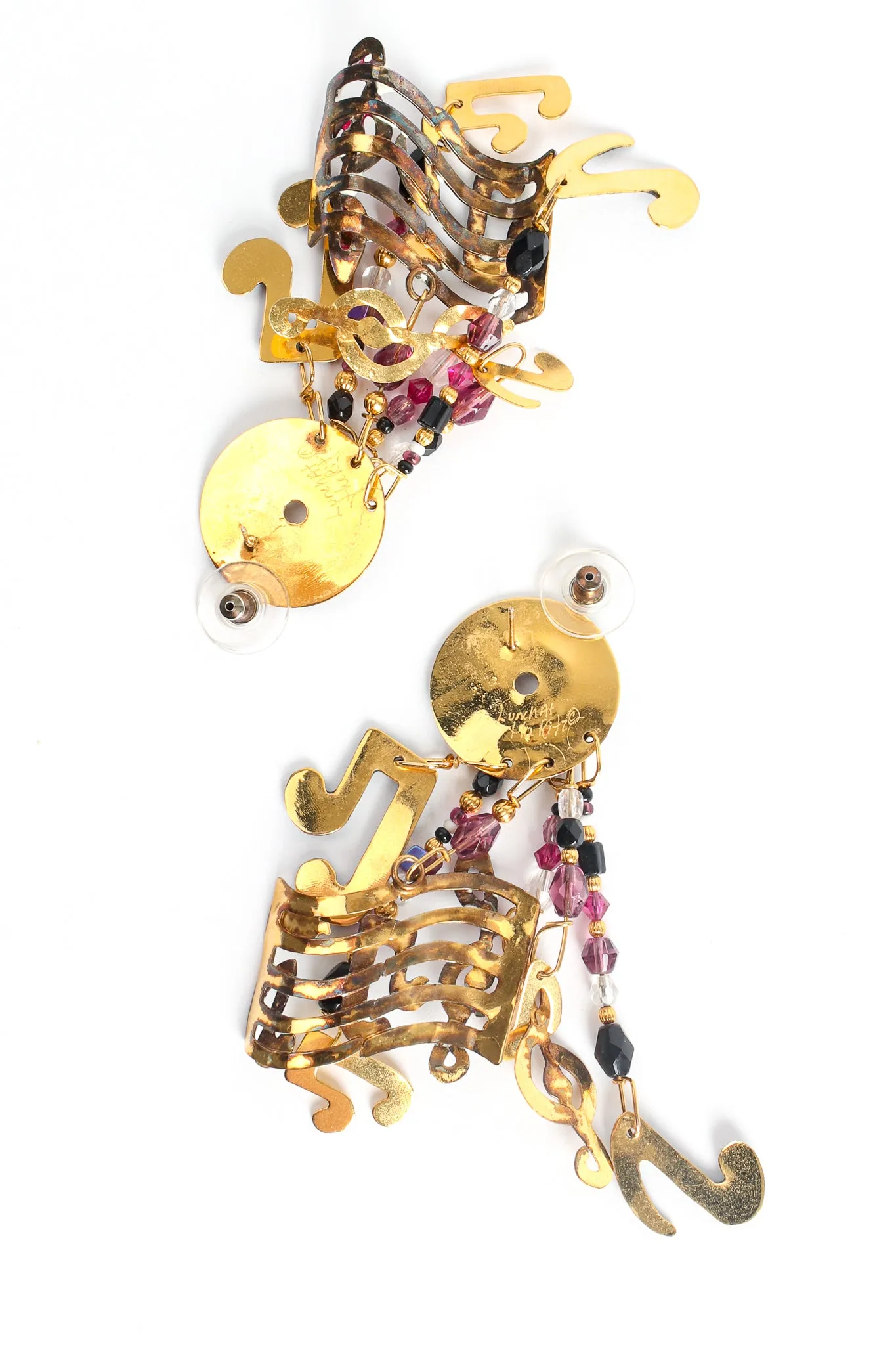 Music Medley Record Earrings