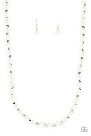 Nautical Novelty White Paparazzi Necklace