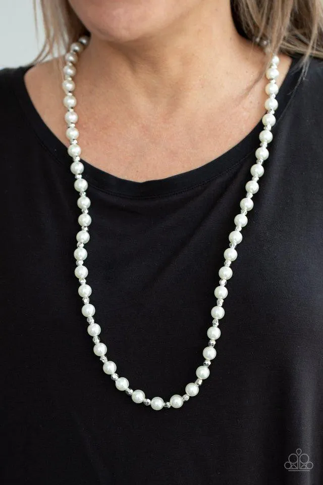 Nautical Novelty White Paparazzi Necklace